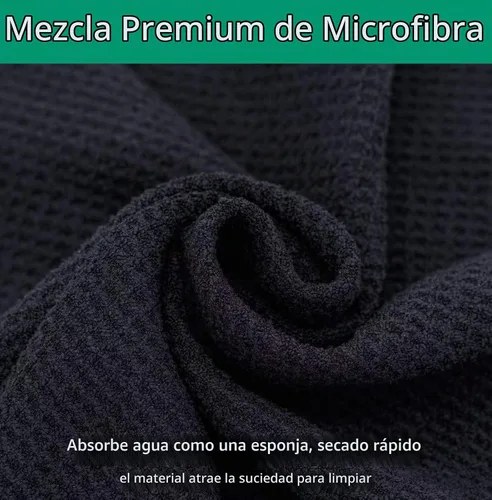 Vista 3 de ATTRACTIVE Juego de toallas de golf, toalla de golf y un cepillo de golf, toallas de microfibra con patrón de gofre, cepillos de golf con clip