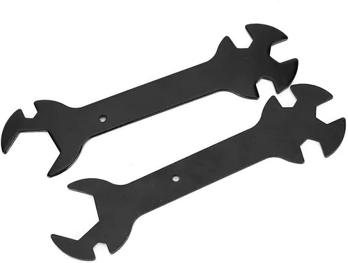 Vista 5 de Llave multifunción de 2 piezas,Llave inglesa de aleación,Llave de impresora 3D,Llave multiusos portátil Accesorios para impresora 3D