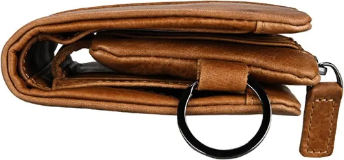 Vista 3 de TAUFE Men's Wallets, Casual Genuine Leather Wallet First Layer Cowhide Coin Pocket Vintage Crazy Horse Leather Men's Wallet