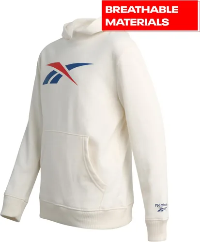 Vista 2 de Reebok Sudadera para niños Sudadera con capucha Active Fleece Pullover (Talla 4-20)