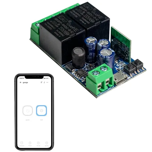 Vista 13 de Módulo de relé inteligente inalámbrico Ewelink WiFi USB 5V 4 canales, autobloqueante, contacto seco, interruptor de palanca remoto para control