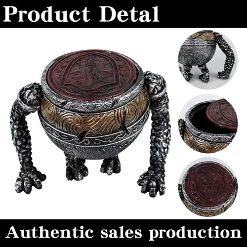 Vista 2 de nezababy Pot Boy - Figura de merchandising LED con figura de mercancía, escultura de resina con tapa extraíble para escritorio de juegos, decoración