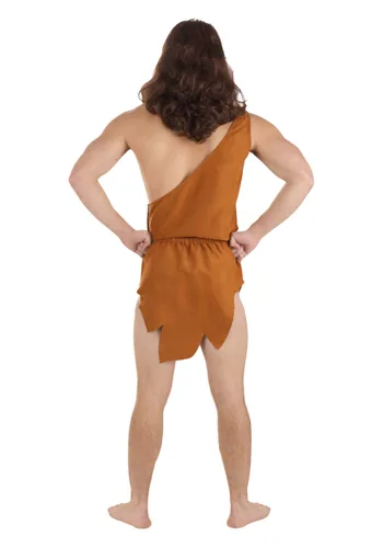 Vista 4 de Disfraz de Tarzán de la Selva para Hombre Multicolor
