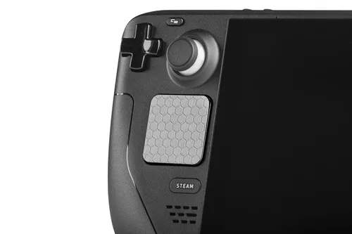 Vista 4 de TouchProtect Steam Deck - Add Style Tactile Feedback and Protect your Steam Decks Trackpads More than just a skin Hex Silver
