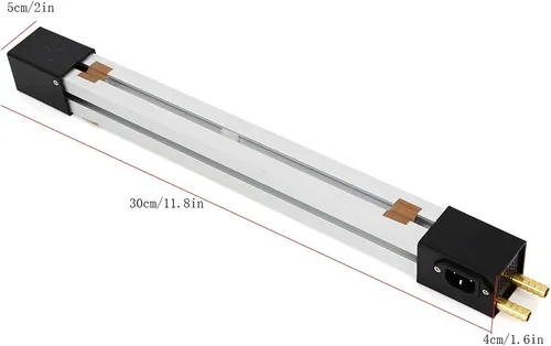 Vista 4 de Dobladora de plástico de PVC acrílico de 110 V, dobladora de hojas de plástico de 110 V, calentador de tiras manuales para herramienta de doblado