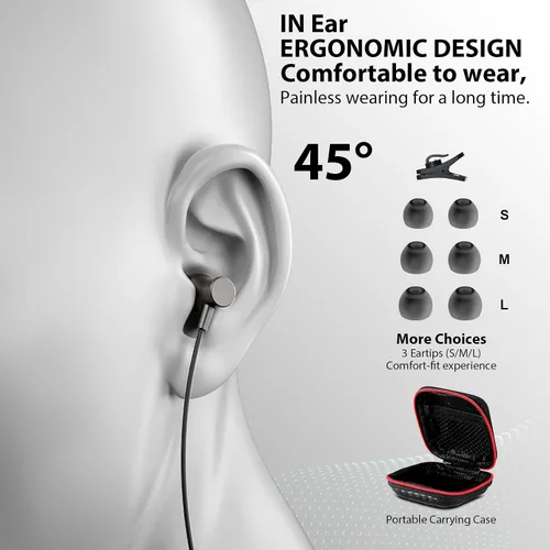 Vista 4 de Auriculares USB C con cable para Samsung S26 Ultra S25 A16 A17 A36 Z Flip plomizo