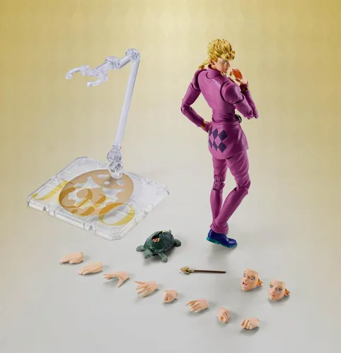 Vista 9 de TAMASHII NATIONS - JoJo's Bizarre Adventure - Giorno Giovanna S.H.Figuarts Action Figure