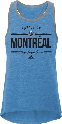 Vista 5 de MLS - Camiseta sin mangas para niñas 7-16 "Honeycomb Lines" Triblend