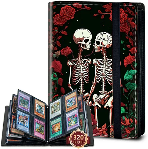 Vista 79 de Rossy Carpeta de tarjetas con 4 bolsillos, carpeta de tarjetas intercambiables, álbum de colección de tarjetas, para 160 tarjetas de carga lateral