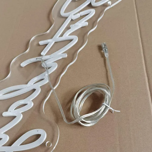 Vista 4 de LED Lighting - Cable de extensión de CC transparente de 6.56 pies, cable de alimentación hembra de 0.2 in x 0.1 in para seguridad de CCTV