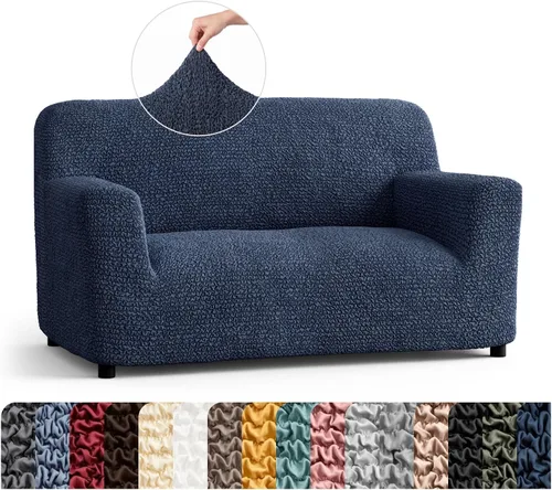 Vista 52 de PAULATO BY GA.I.CO. Funda para Silla - Funda para Sillón - Funda para Sillón - Funda de Tela Suave - Protector de Muebles Elegante de Ajuste Ceniza