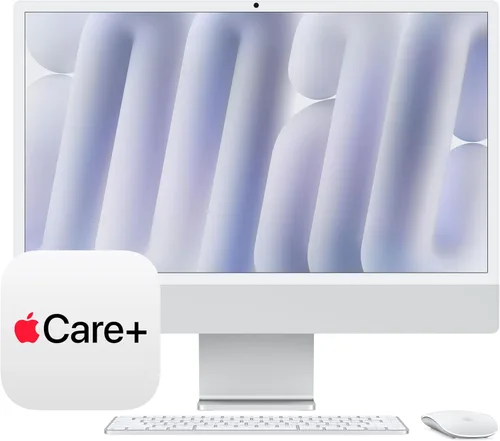Vista 12 de Apple Computadora de escritorio todo en uno iMac 2024 con chip M4 con CPU de 8 núcleos, GPU de 8 núcleos: diseñada para Apple Intelligence, memoria