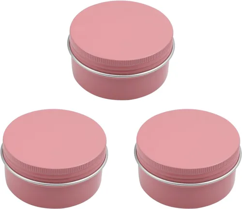 Vista 51 de Othmro Latas redondas de metal de 8.3 onzas, latas de aluminio, contenedores recargables de 8.5 fl oz, botellas de lata con tapa de tornillo