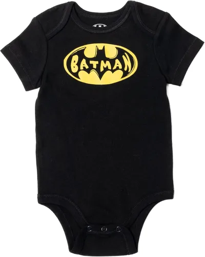 Vista 3 de DC Comics Conjunto de traje de 3 piezas para bebé de Batman body de peluche