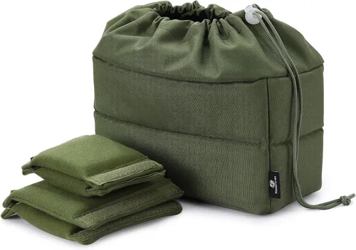 Vista 17 de Bolso a prueba de golpes Koolertron para cámaras DSLR o SLR. Separadores acolchados para personalizar el bolso.
