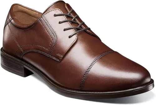 Vista 9 de Florsheim Medfield Gorra Oxford para hombre Negro