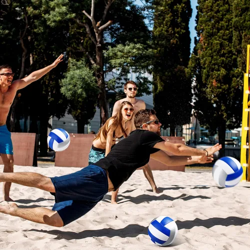 Vista 7 de Wettarn Bomba y volumen de voleibol tamaño oficial 5