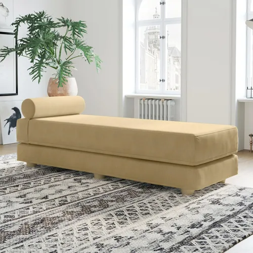 Vista 16 de Jaxx Alon Daybed - Tumbona plegable con colchón de espuma viscoelástica de primera calidad, tamaño Queen, fabricado en los Estados Unidos