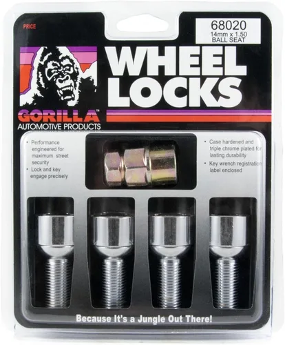 Vista 2 de Gorilla Automotriz GORILLA LOCK ACORN 1/2 CHR CLAM - 71481N