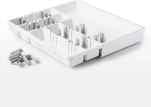 Vista 9 de OXO Good Grips - Organizador grande de utensilios expandible, color blanco