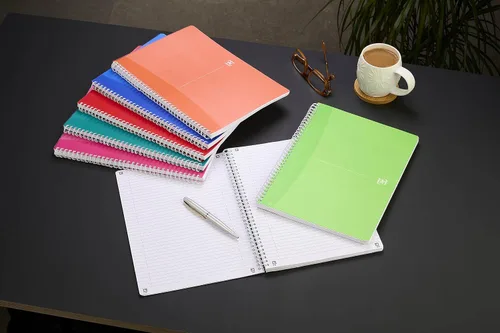 Vista 3 de Oxford ST-7475496 My Colours - Cuaderno de polipropileno (A4, 180 páginas, 5 unidades)