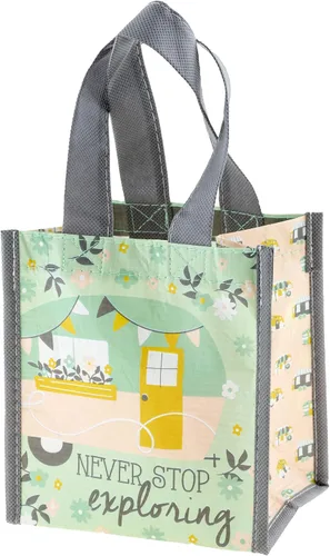 Vista 4 de Karma Bolsas de regalo reutilizables – Bolsa de mano y bolsa de regalo con asas – Perfecto para regalos de cumpleaños y bolsas de fiesta RPET 1 Bee