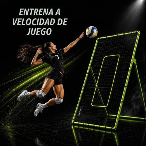Vista 4 de Equipo de práctica de rebote de pelota de voleibol de red de rebote de pelota de voleibol