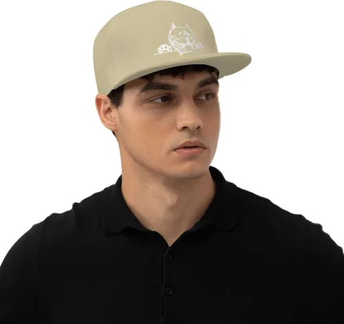 Vista 8 de bsapp American Bully Flat Brim Baseball Caps Men Women Hip Hop Hats