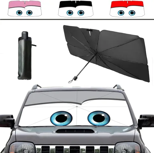 Vista 7 de Parasol plegable para parabrisas de auto para ventana delantera Sombrilla para parabrisas de auto Visor solar para parabrisas 2025 Accesorios