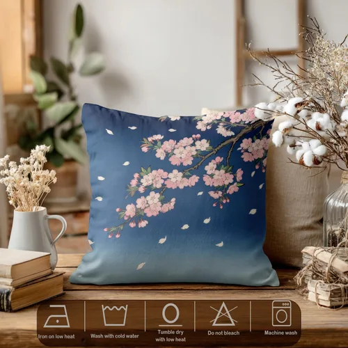 Vista 362 de Batmerry Autumn Pumpkin Templeton Throw Pillow Covers, Green Leaves Paths Forests Decorative Pillow Covers Digital Printing Blended for Couch Sofa