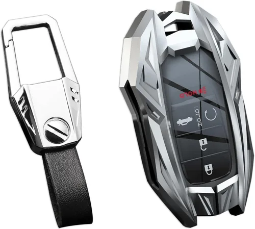 Vista 37 de Funda para Llavero Audi, Llavero, Protección de Aleación de Zinc Funda para Llave de Automóvil para A3 A4 A5 A6 Q7 Q5 TTS SQ5 R8 RS4 RS5 S5