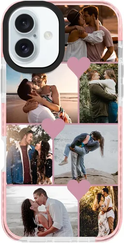 Vista 13 de Funda personalizada para iPhone 12 mini, funda personalizada con collage de fotos con múltiples imágenes, funda personalizada para cumpleaños
