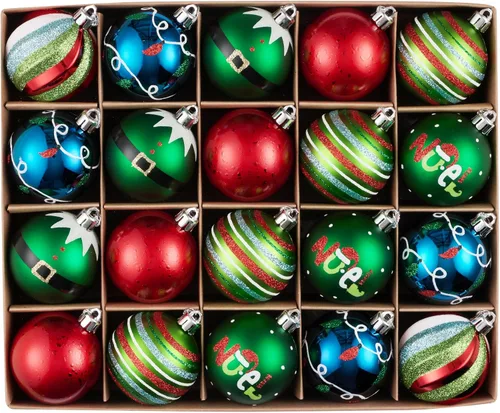 Vista 14 de DecorbyHannah - Adornos de Navidad de oro negro de 20 quilates, decoración Negro dorado