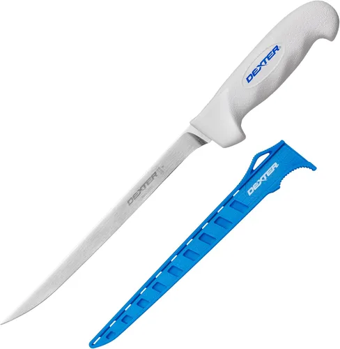 Vista 14 de Cuchillo de filete Dexter Outdoors de 6" con mango suave SOFGRIP Incluye protector de filo