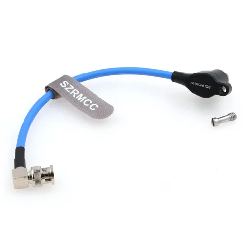 Vista 4 de SZRMCC Cable protector SDI 12G 6G HD SDI ángulo recto BNC sobretensión Protector de circuito aislante de video para Komodo ARRI Alexa Sony