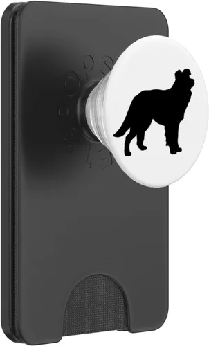 Vista 7 de Border Collie - PopSockets intercambiables para perro, mamá, papá, cachorro, PopGrip
