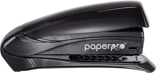 Vista 2 de PaperPro - 1425 - Grapadora de escritorio Inspire 20, 20 hojas, tira completa, color negro Negro lustrado