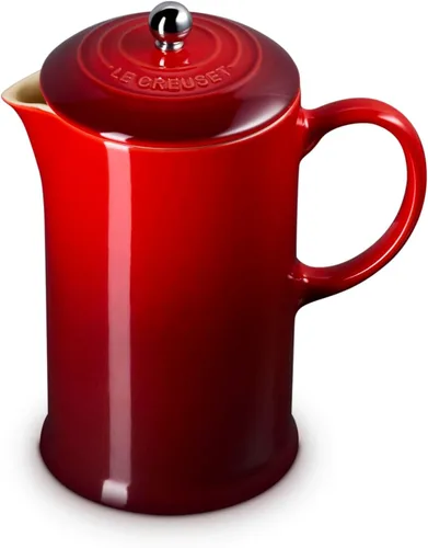 Vista 11 de Le Creuset Gres Prensa Francesa, 34 onzas., Marsella Marseille