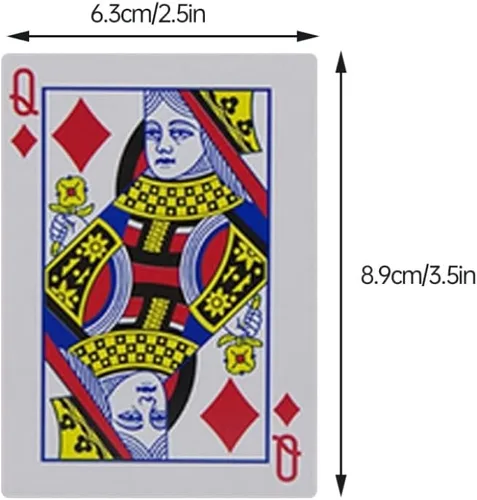 Vista 6 de Juego de trucos de cartas, juego de cartas mágicas para niños y adultos, juego de cartas transparente, secreto, marcado, juguetes de magia simple