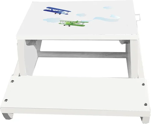 Vista 2 de My Bambino Taburete de avión personalizado para niños y niños pequeños