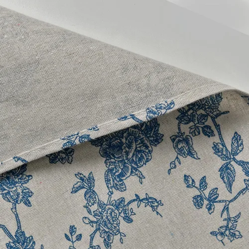 Vista 7 de Artoid Mode - Camino de mesa de rama de bosquejo monocromo, texturas de toile chinoiserie, algodón gris oscuro, decoración de mesa de cocina