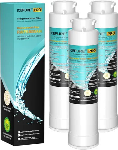 Vista 12 de ICEPURE PRO RWF5800AH Repuesto para Frigidaire EPTWFU01 EWF02, Pure Source Ultra II, PureSource Ultra 2, SCWFTCTO, GP006, MR022, JO22, BO022, DE022
