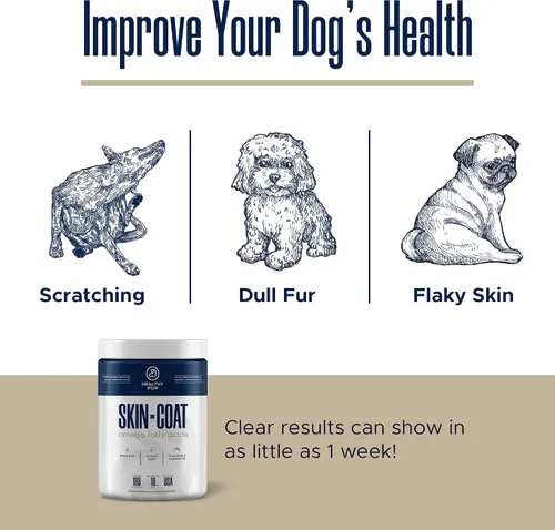 Vista 4 de Suplementos de aceite de pescado para perros – 180 deliciosas golosinas masticables – Aceite de salmón rico en Omega 3, EPA, DHA, biotina y vitamina