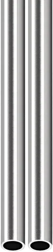 Vista 38 de DTGN Tubo de acero inoxidable 304 de 0.118 in x 0.008 in x 9.843 in (ODxWall TxL) - Paquete de 2 - Bueno para equipos de maquinaria - Tubería