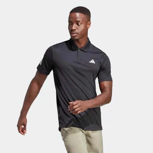Vista 2 de adidas Polo de tenis Club de 3 rayas para hombre