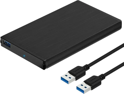 Vista 10 de SABRENT Carcasa de aluminio sólido SSD M.2 NVMe sin herramientas con certificación Thunderbolt 3 (EC-T3NS)