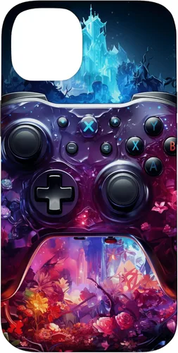 Vista 15 de Video Game Controller Gamer Funda para iPhone 17 para niños, adolescentes y hombres amantes