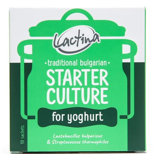 Vista 8 de Iniciador de yogur búlgaro Cultura de yogur probiótico natural Iniciador de cultivo de yogur casero 10 litros Lactobacillus bulgaricus (rosa)