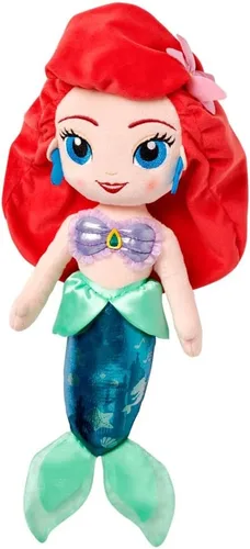 Vista 16 de Disney Store Muñeca de peluche oficial de Tinker Bell Princess, muñecas de princesa de Disney con características bordadas, Peter Pan, muñecas