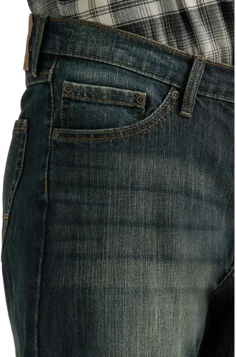 Vista 5 de Wrangler Authentics - Jeans holgados con corte de bota para hombre